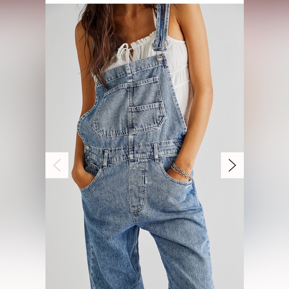 Free people ziggy overalls - Picture 1 of 4